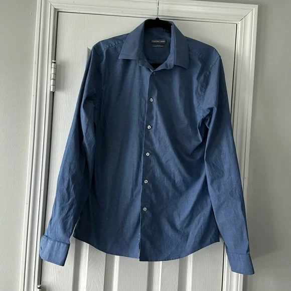Geoffrey Beene | Shirts | Geoffrey Beene Slim Fit Flex Collar Dress Button  Down | Poshmark